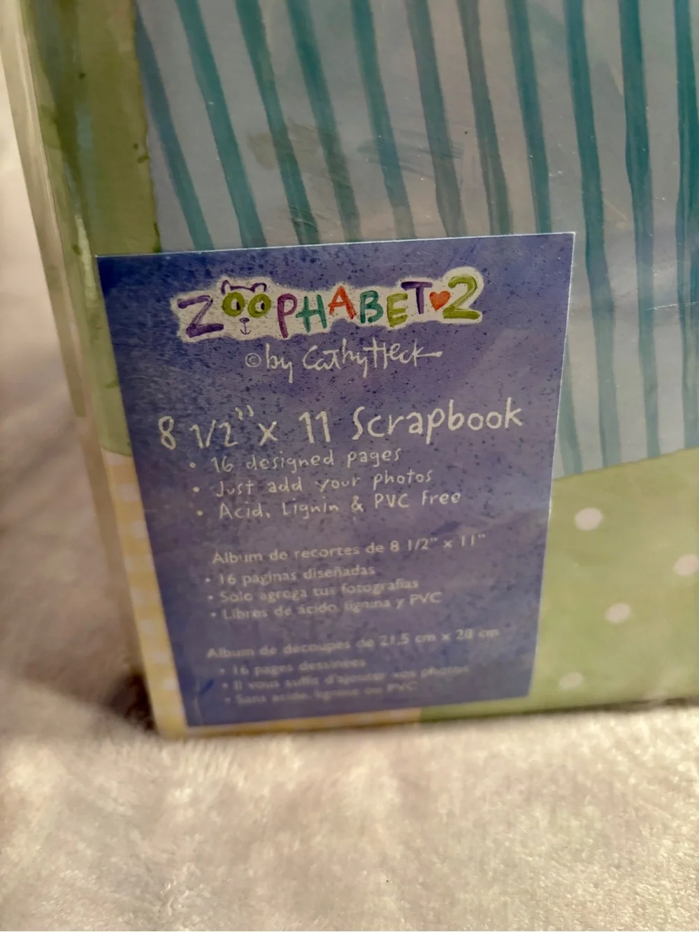 Cathy Heck zoophabetz scrapbook